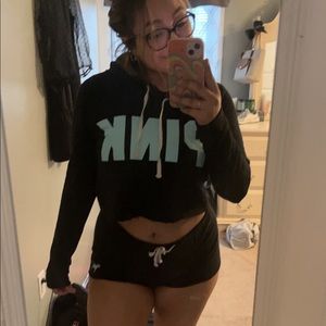 both size small pink set!